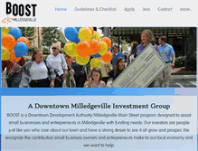 Tablet Screenshot of boostmilledgeville.com